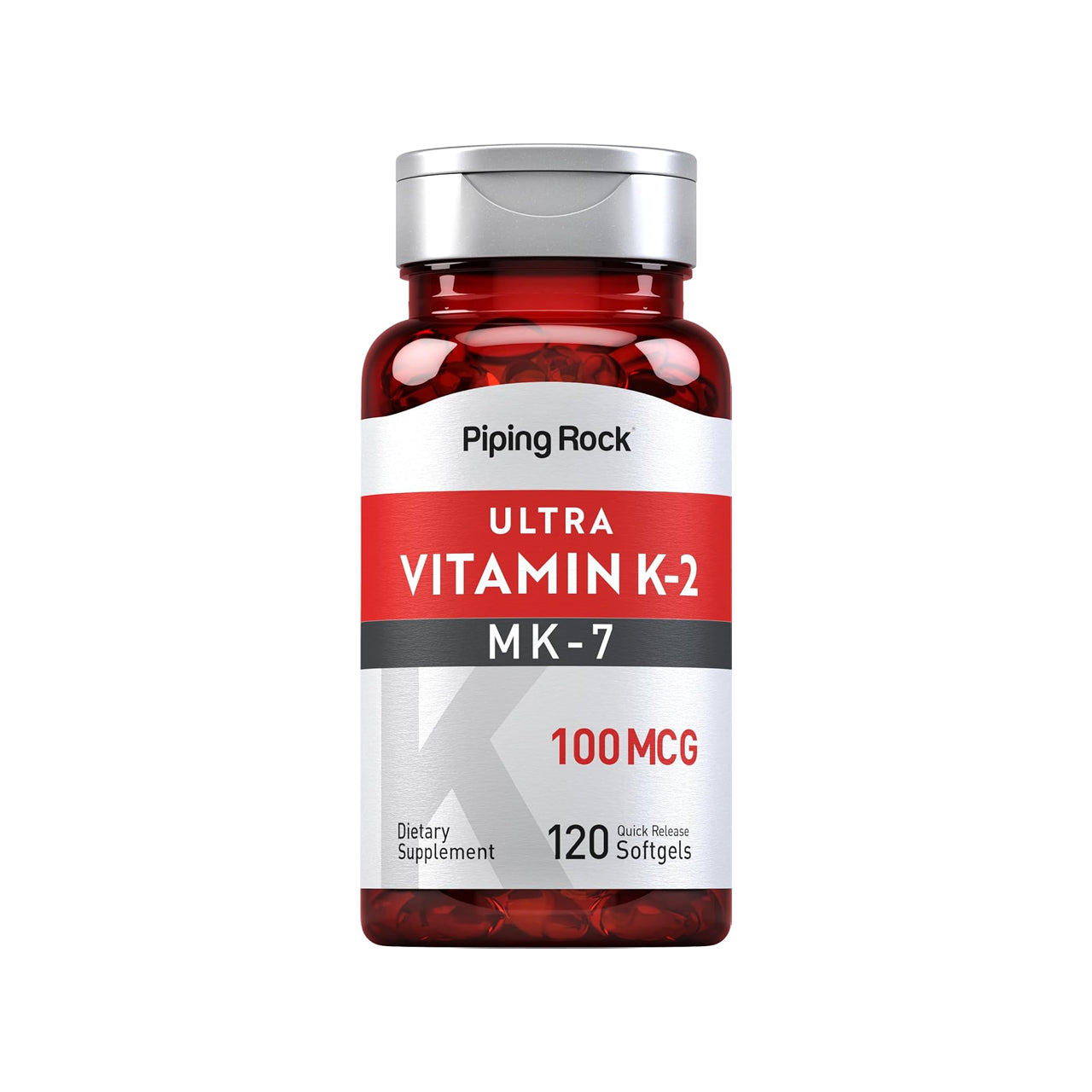 Vitamin K-2 with MK-7 100 mcg 120 Capsules