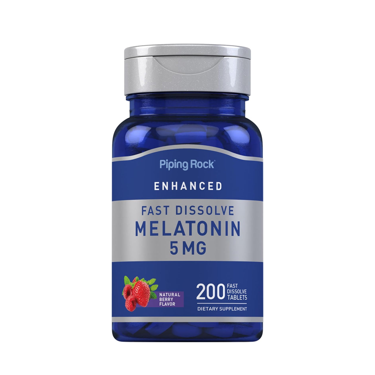 Fast Dissolve Melatonin 5 mg 200 Tablets