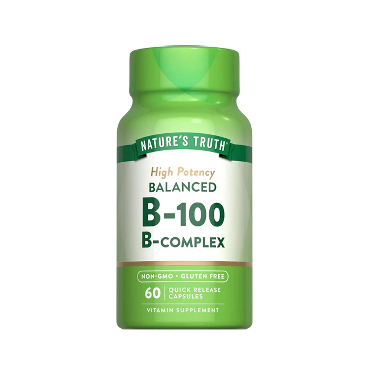 Vitamin B-100 B-Complex 60 Capsules