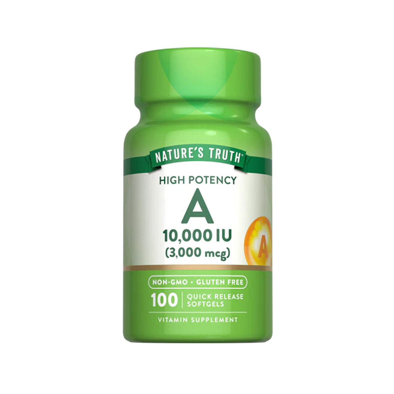 Vitamin A 10000 IU 100 SOFTGELS