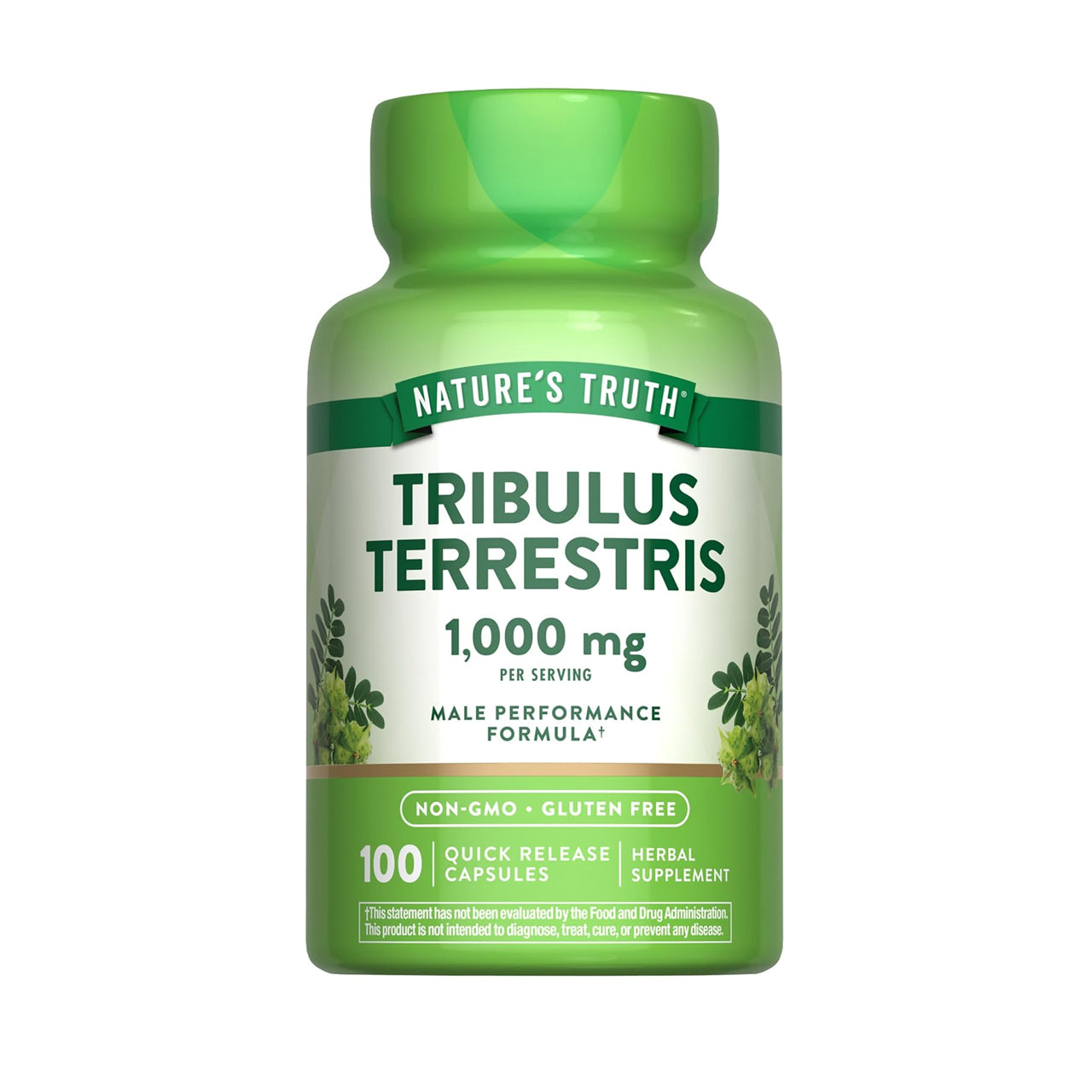 Tribulus Terrestris 1000 mg 100 Capsules