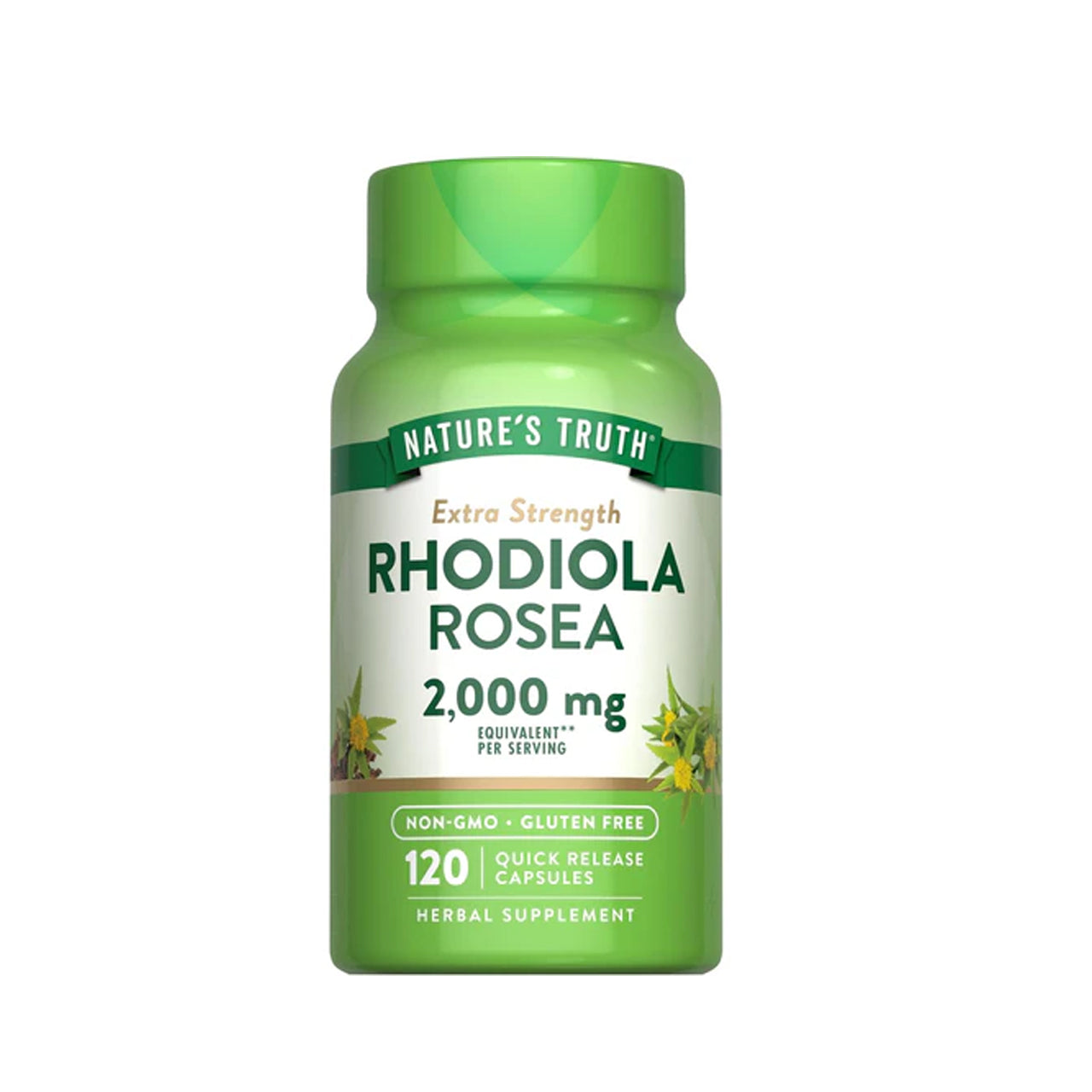 Rhodiola Rosea 2000 mg 120 Capsules