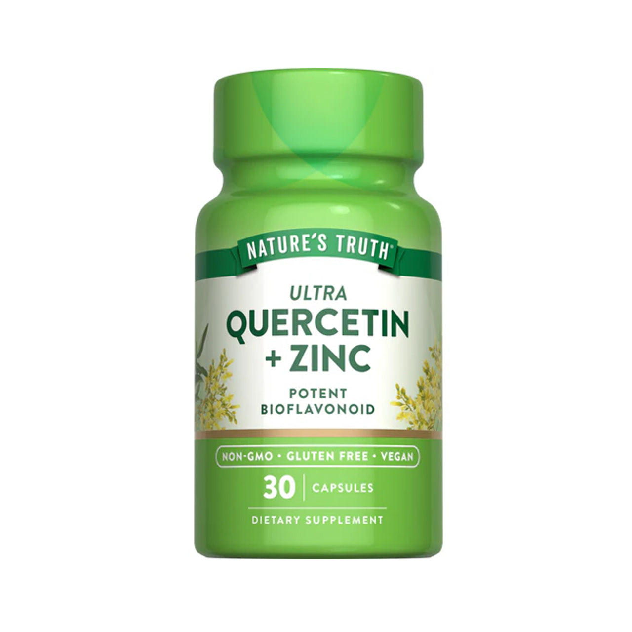 Quercetin + Zinc (500 mg+50 mg) 30 Capsules