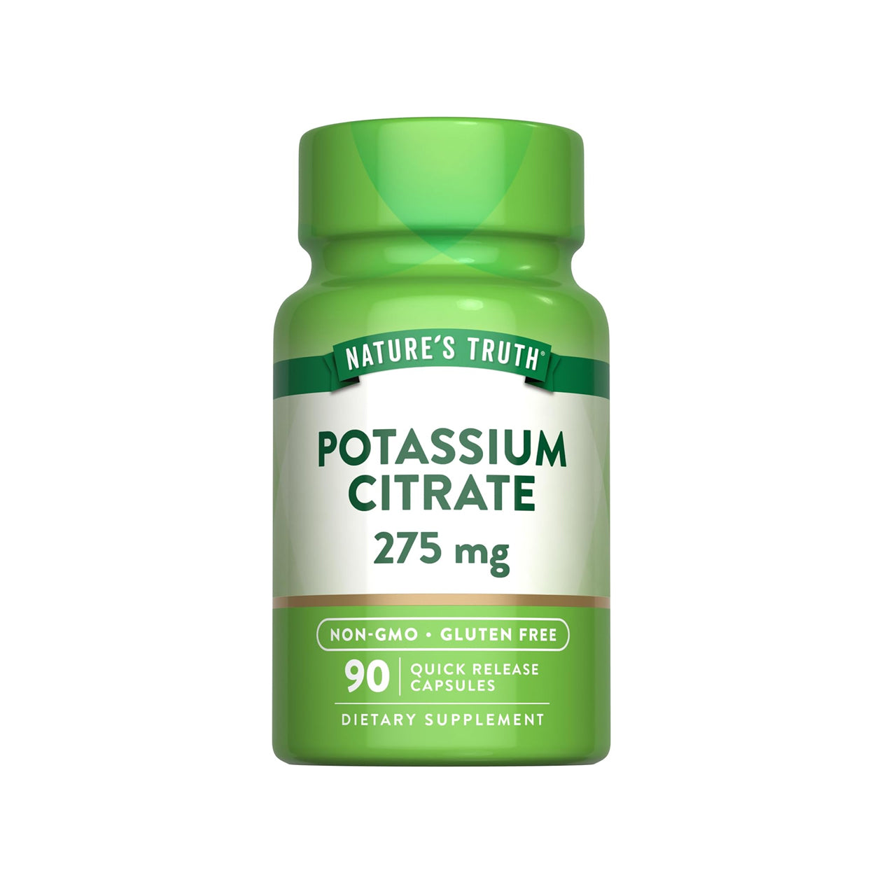 Potassium Citrate 275 mg 90 Capsules