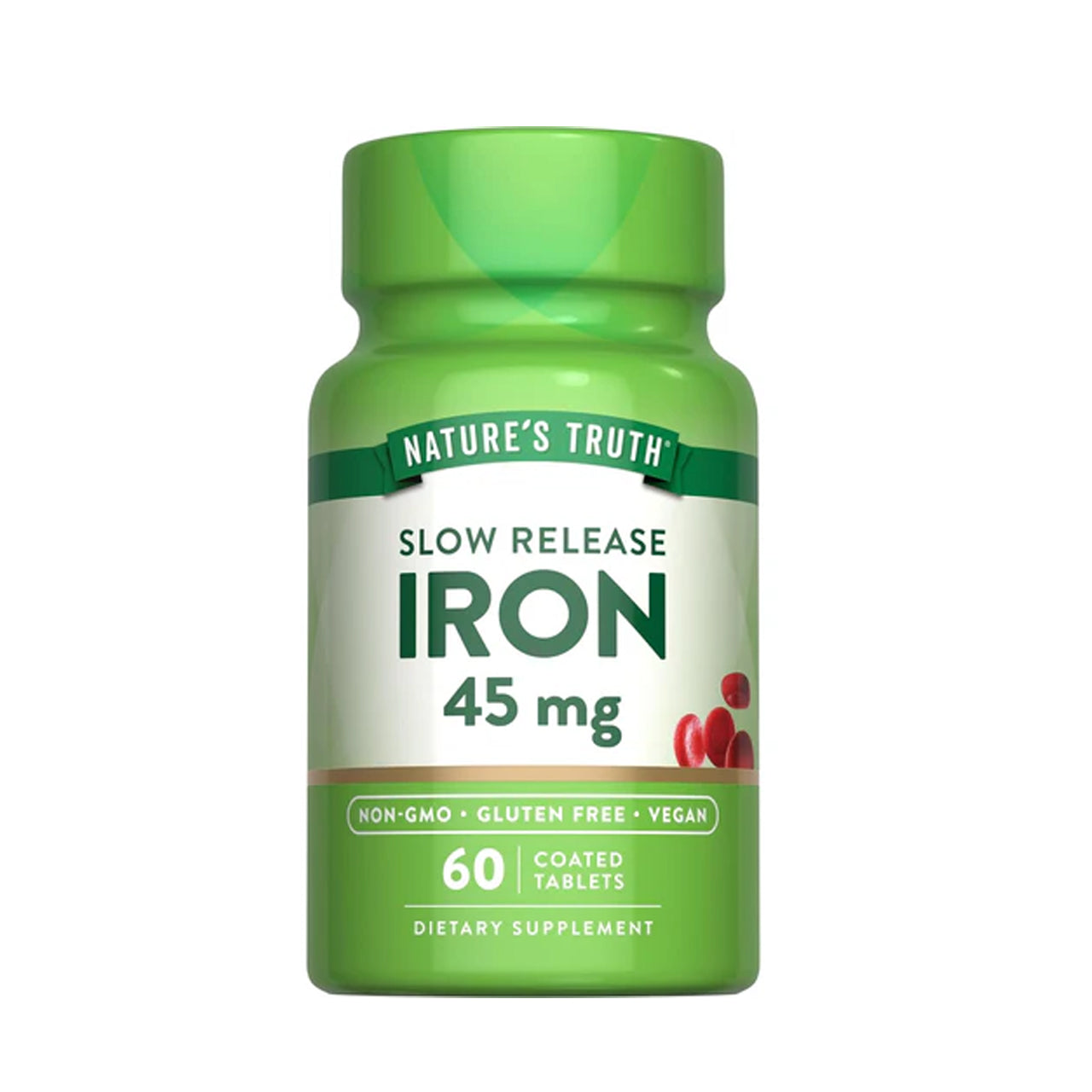 Iron 45 mg 60 Tablets