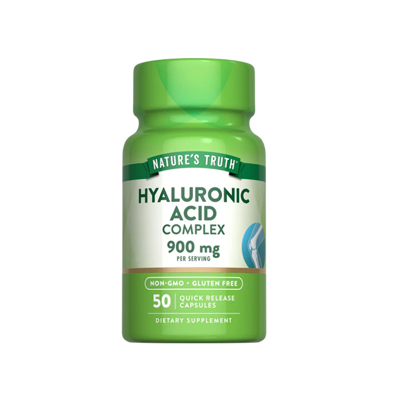 Hyaluronic Acid 900 mg 50 Capsules