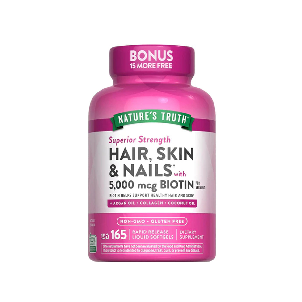 Hair, Skin, & Nails plus Biotin