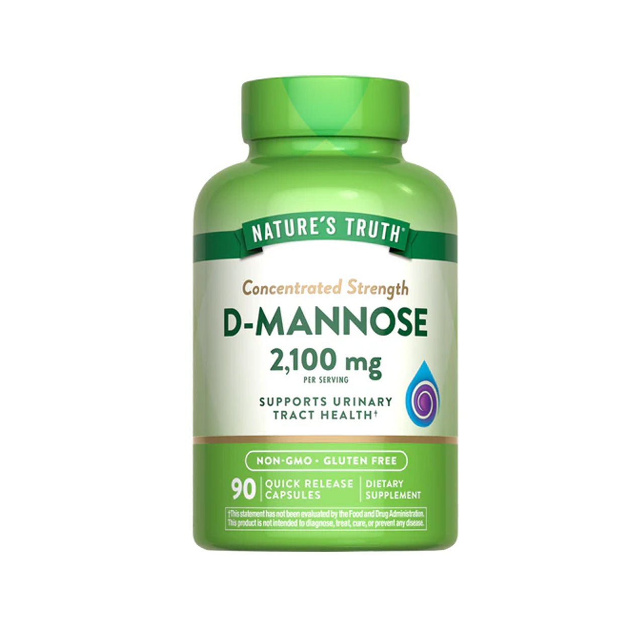 D-Mannose 2100 mg 90 Capsules