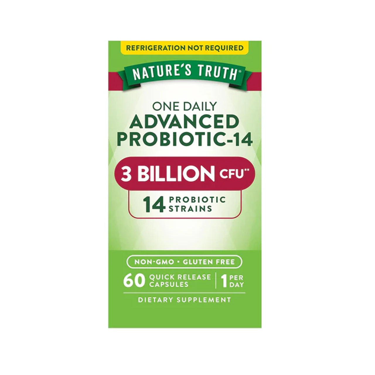 Advanced Probiotic-14 3 BILLION CFU 60 Capsules