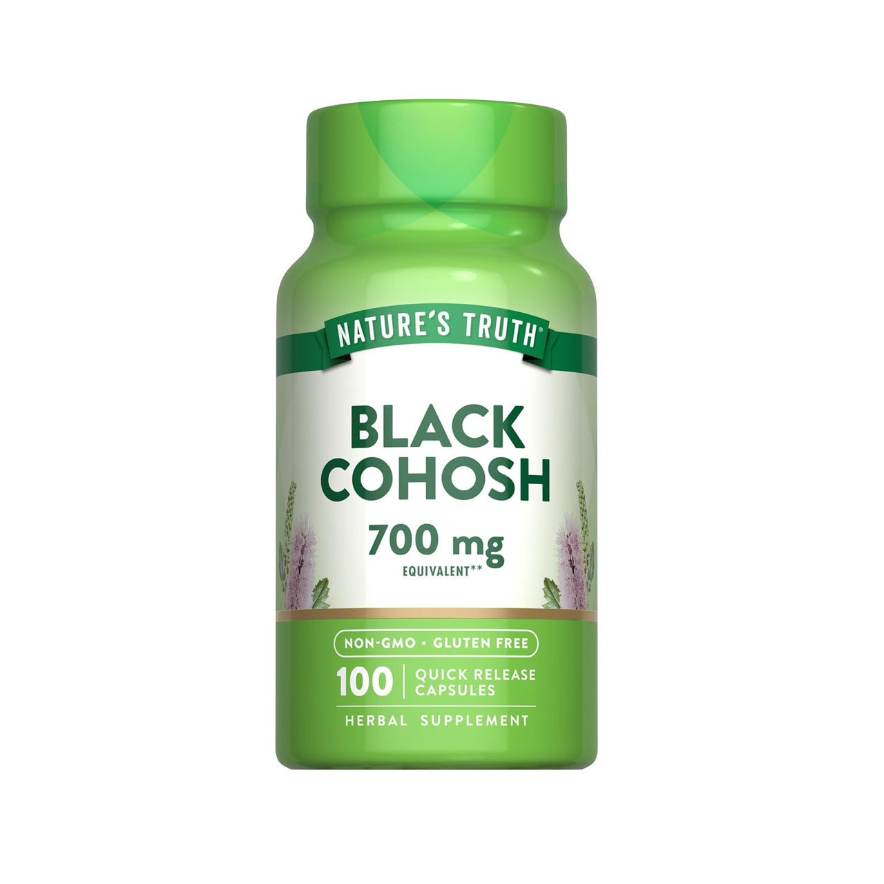 Black Cohosh 700 mg 100 Capsules