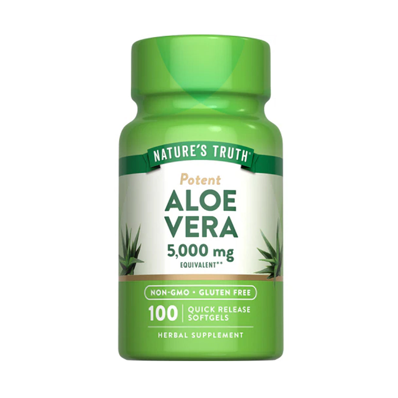 Aloe Vera 5000 mg 100 Softgels