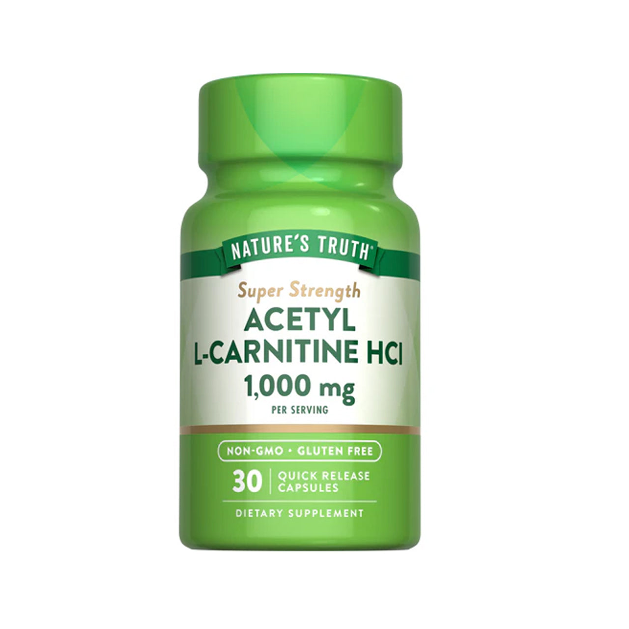 Acetyl L-Carnitine HCI 1000 Mg 30 Capsules