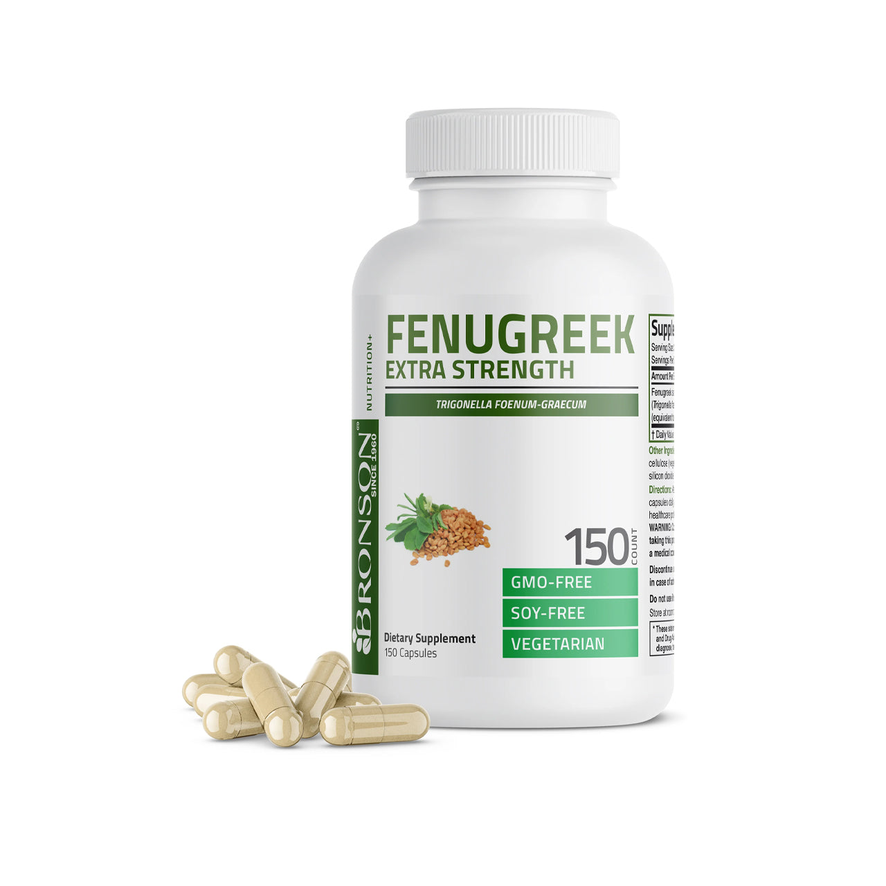 Fenugreek Extra Strength 2400 Mg 150 Capsules