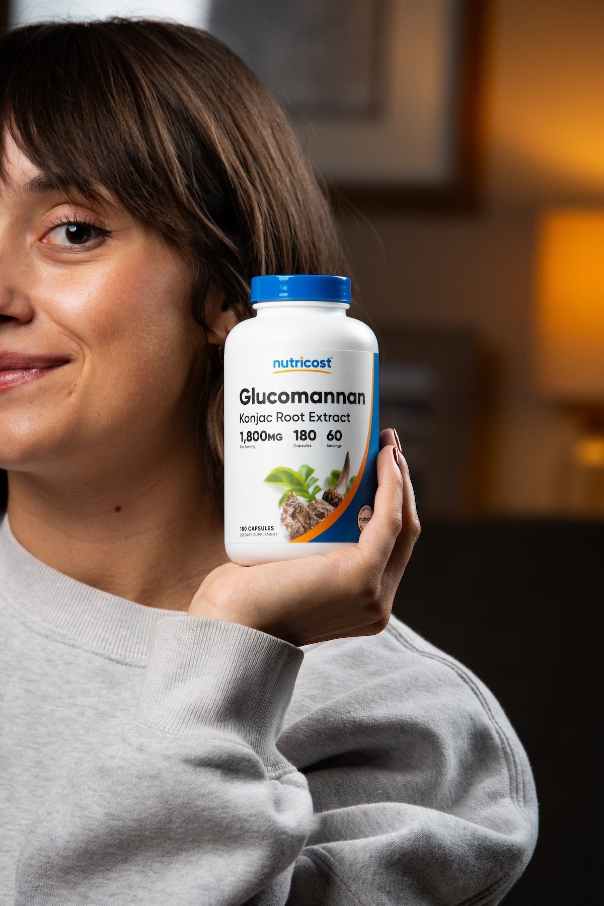 Glucomannan 1800 mg 180 Capsules