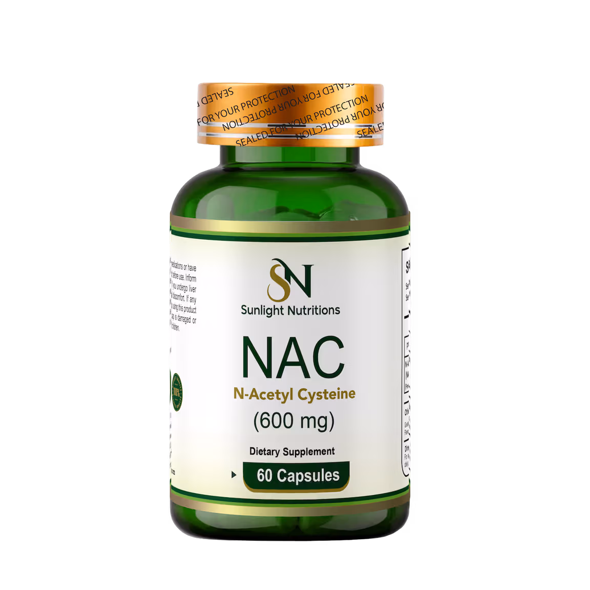 NAC 600 mg 60 Capsules