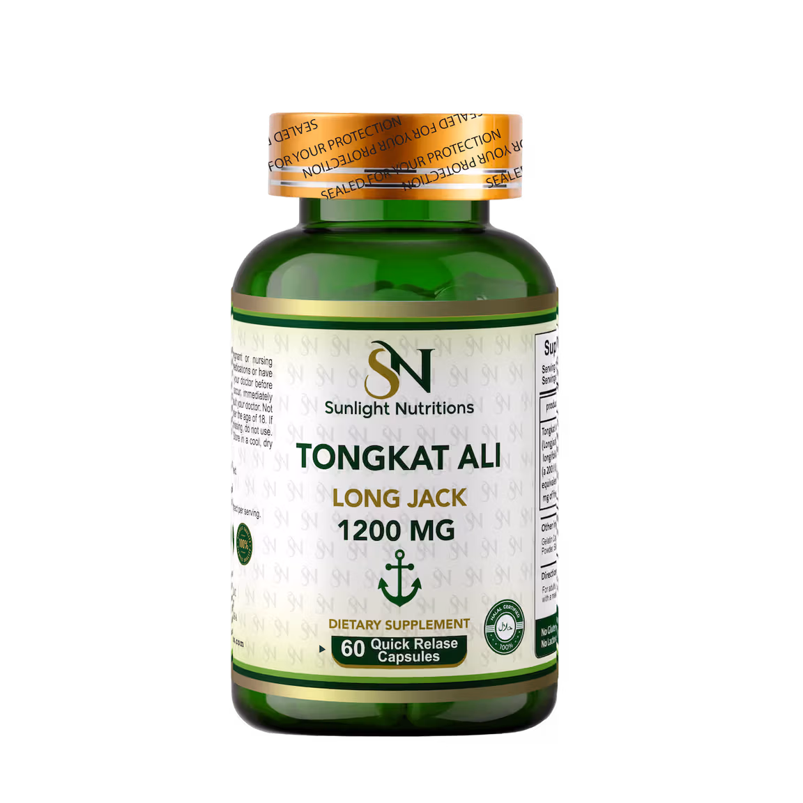 Tongkat Ali 1200 mg 60 Capsules