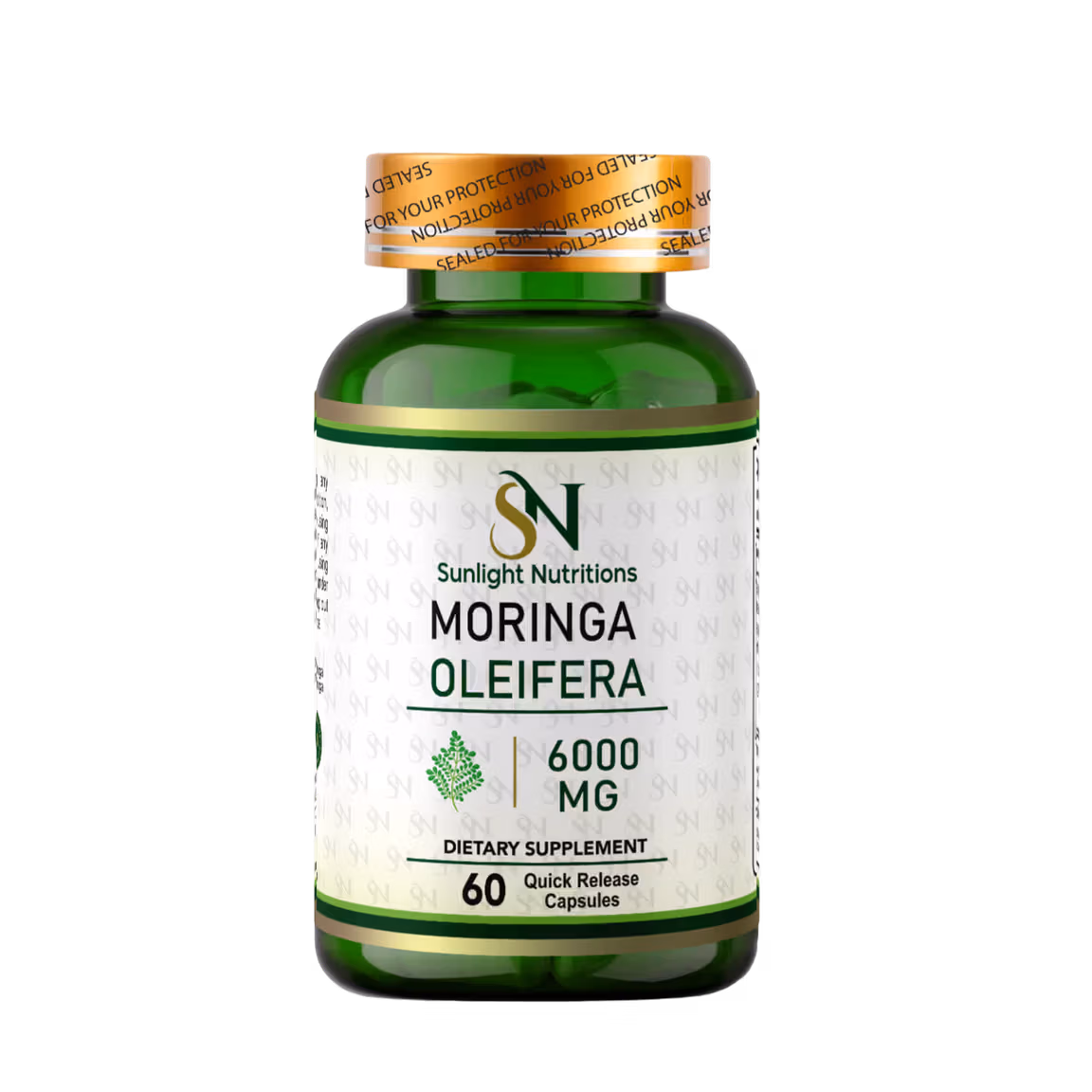 Moringa Oleifera 6000 mg 60 Capsules