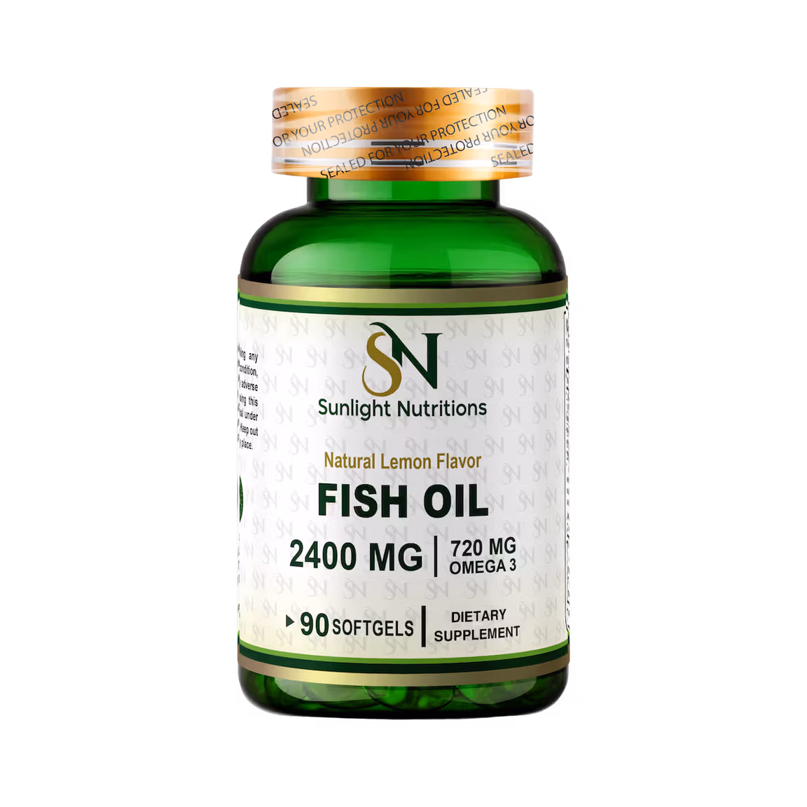 Fish Oil 2400 mg 90 SOFTGELS