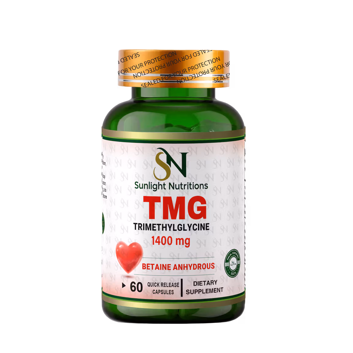 TMG 1400 mg 60 Capsules