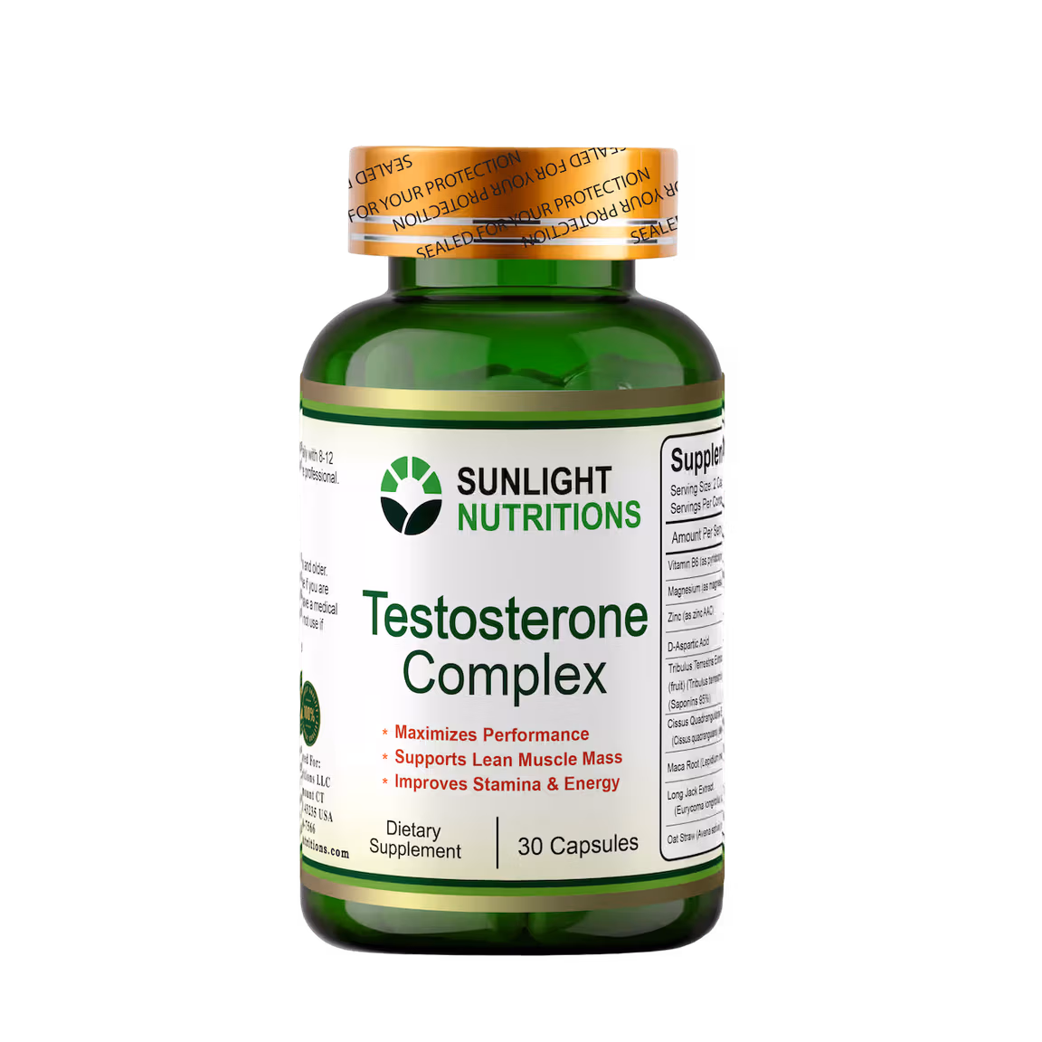 Testosterone Complex 30 Capsules