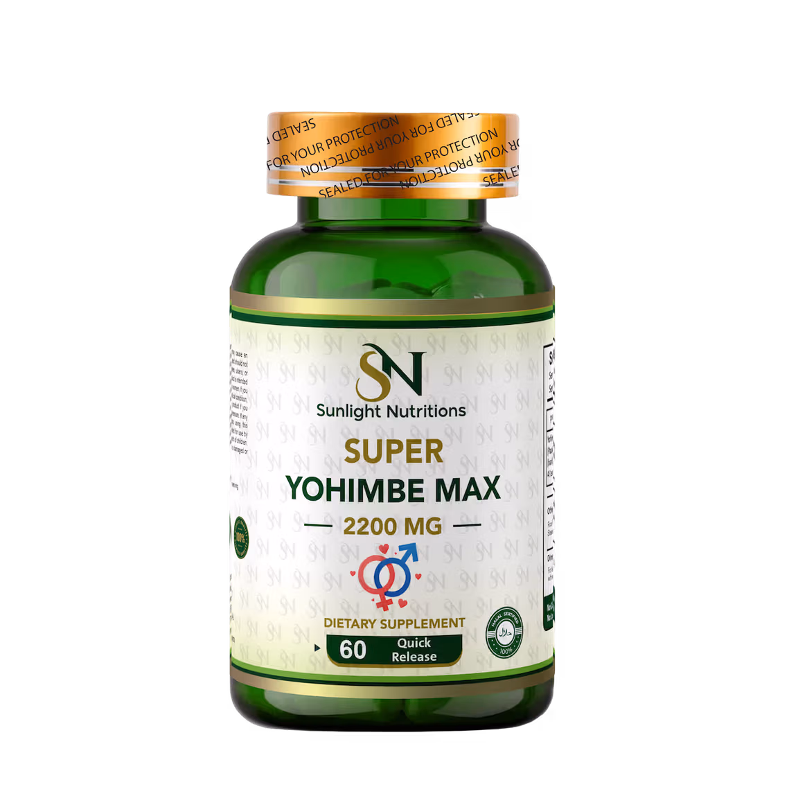 Super Yohimbe Max 2200 mg 60 quick release
