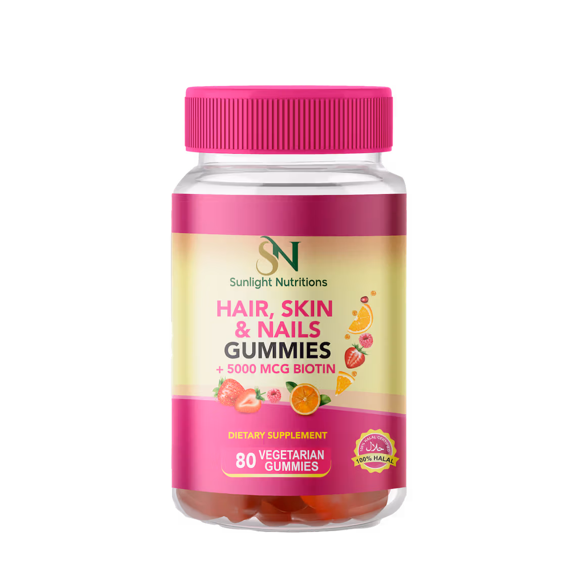 Hair, Skin, & Nails Gummies 80 gummies