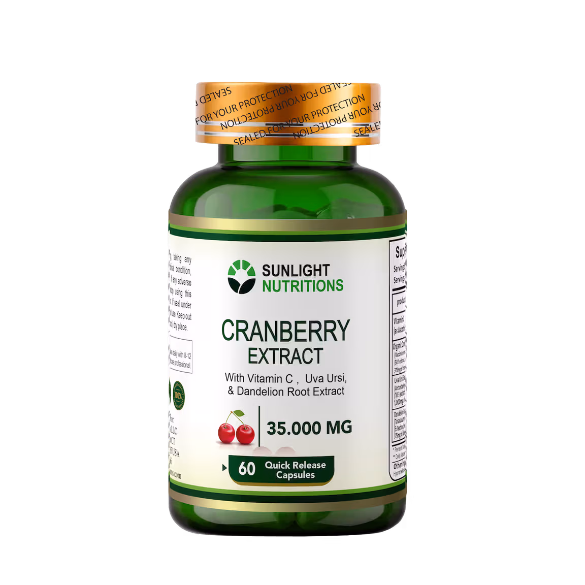 Cranberry Extract 35000 mg 60 Capsules