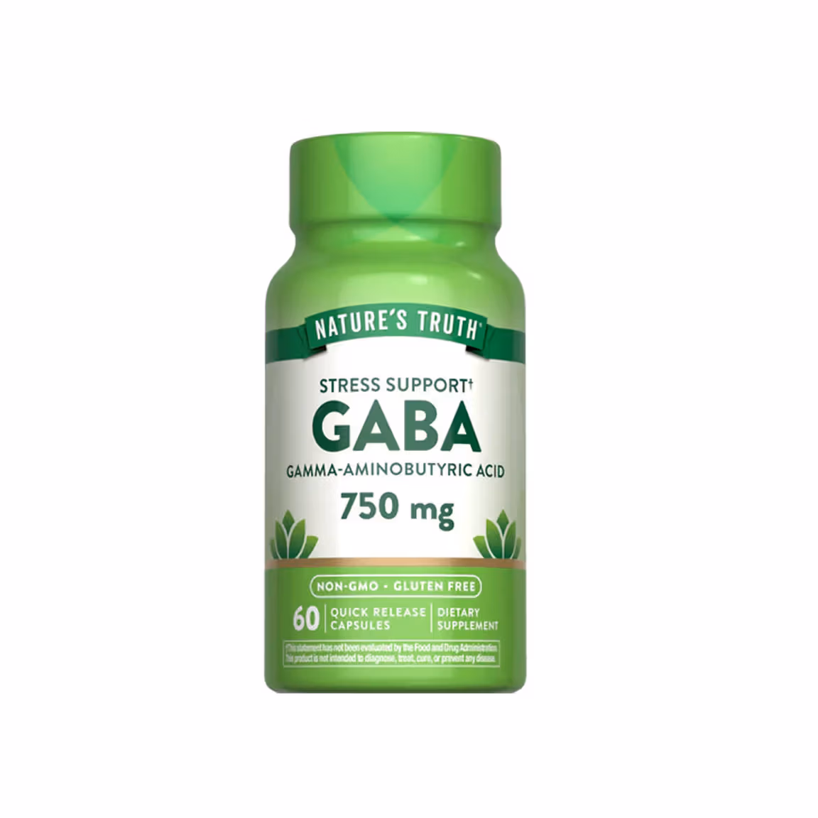 GABA 750 mg 60 Capsules