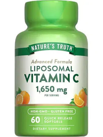 Liposomal Vitamin C 1650 mg 60 SOFTGELS