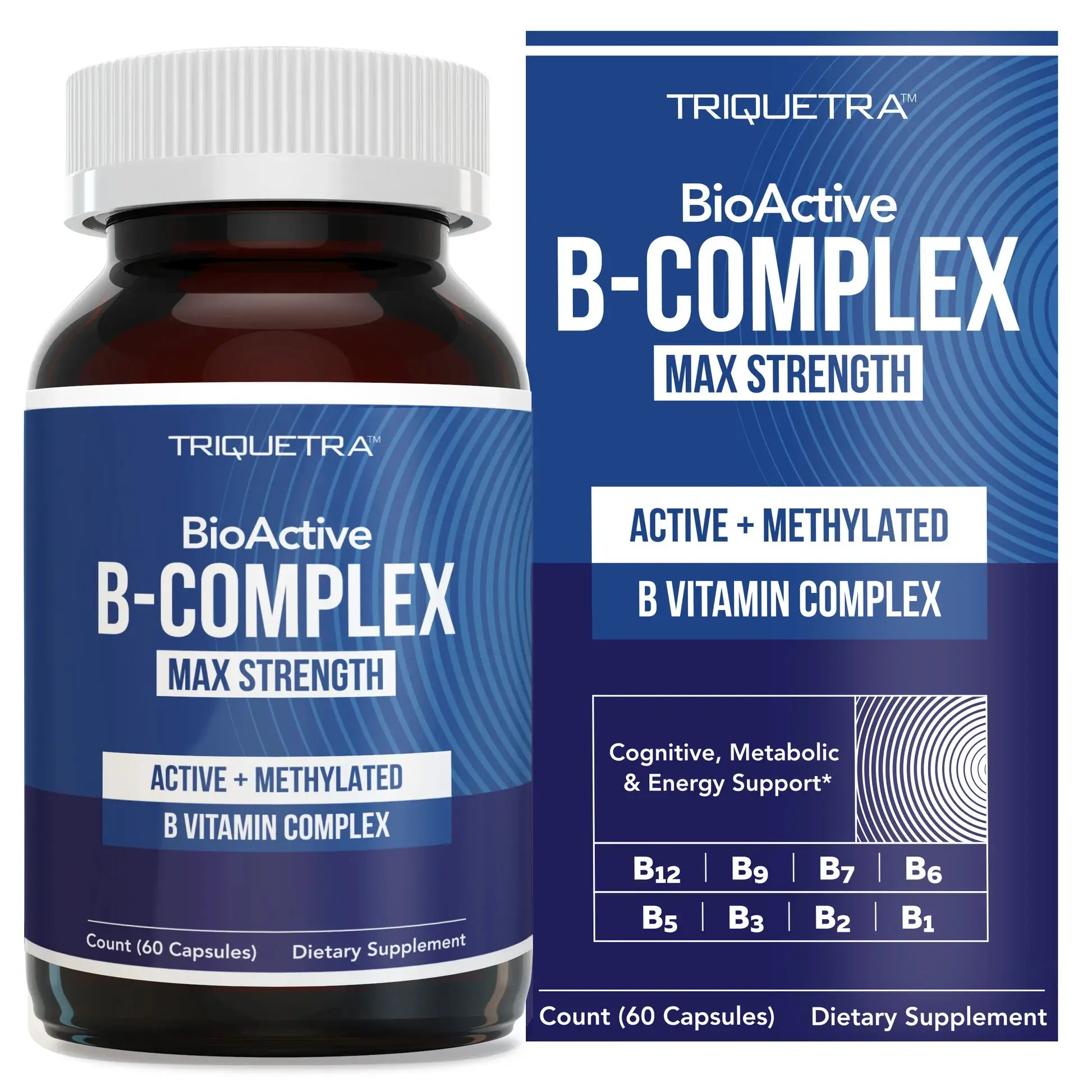 BioActive Vitamin B Complex 60 Capsules