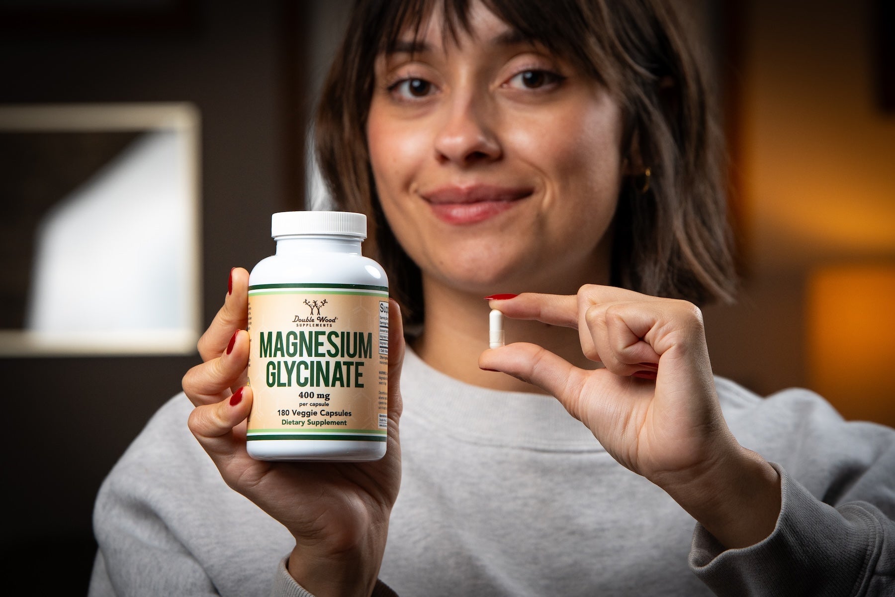 Magnesium Glycinate 400 mg 180 Capsules