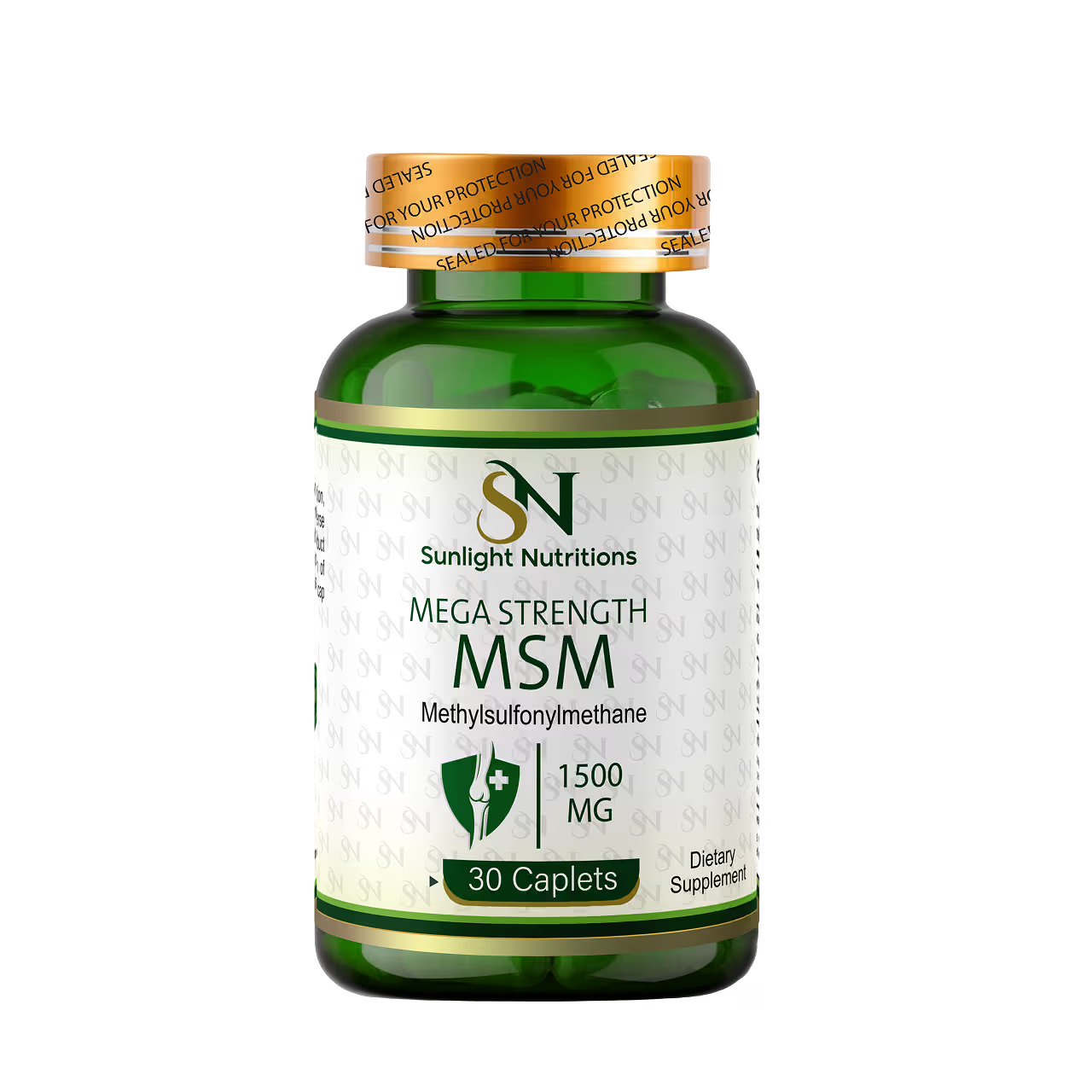 ميجا سترينث MSM 1500 مجم 30 كبسولة