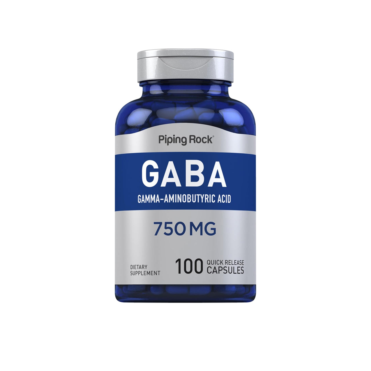 GABA 750 mg 100 Capsules
