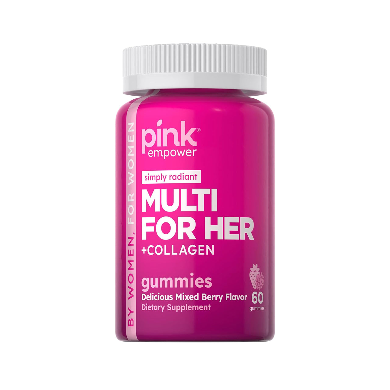 Simply Radiant Multi For Her+ Collagen 60 Gummies