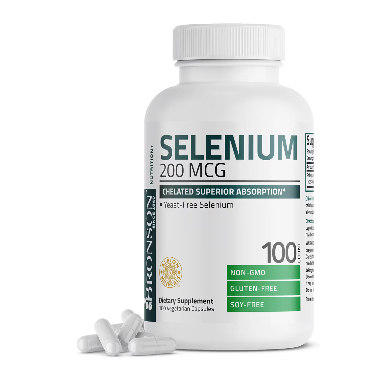Selenium 200 MCG 100 Capsules