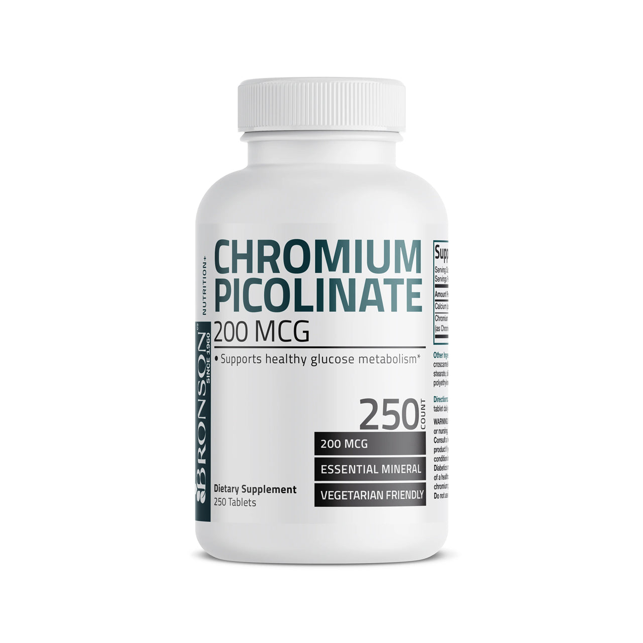 Chromium Picolinate 200 MCG 250 Capsules