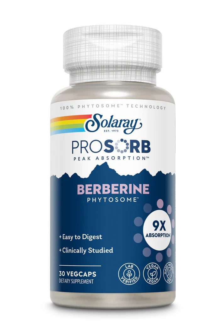 Phytosome Berberine 550 mg, 30 Veggie Capsules