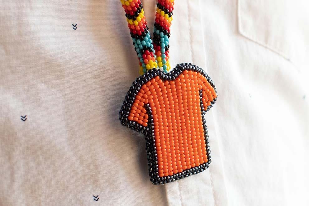 Orange shirt Necklace