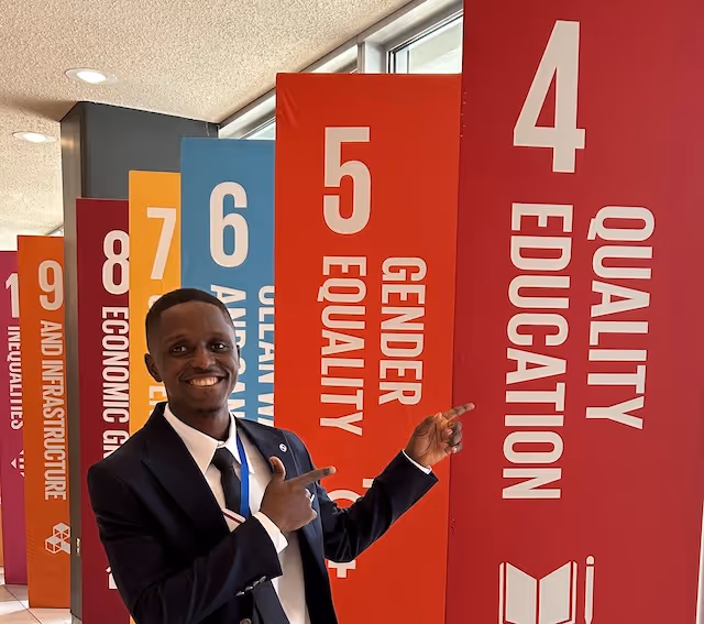 Student advocacy for quality education and gender equality at Education Matters school in Zimbabwe.