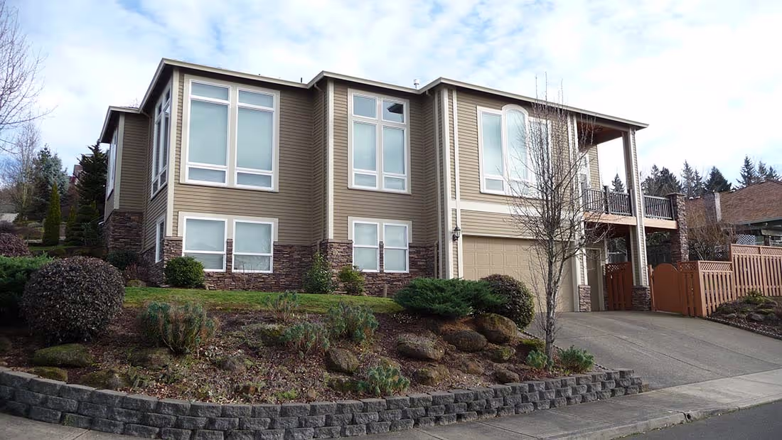 HardiePlank with cedar accents lake oswego, oregon
