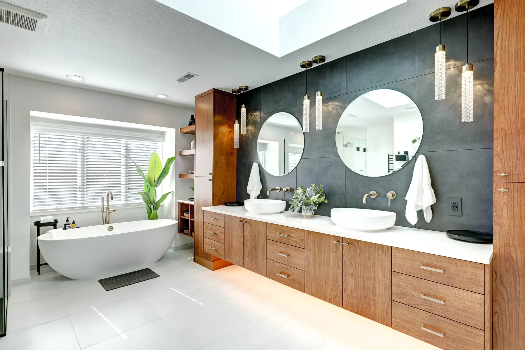 Portland luxury bathroom remodeling project.