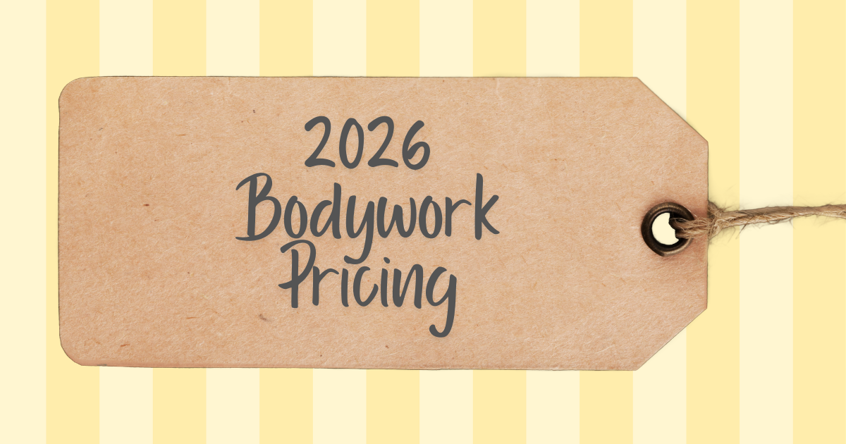 Updated Bodywork Pricing