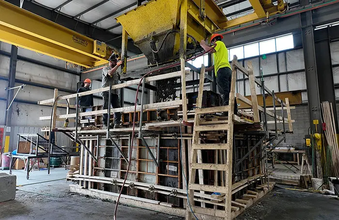 Foundation concrete precasts