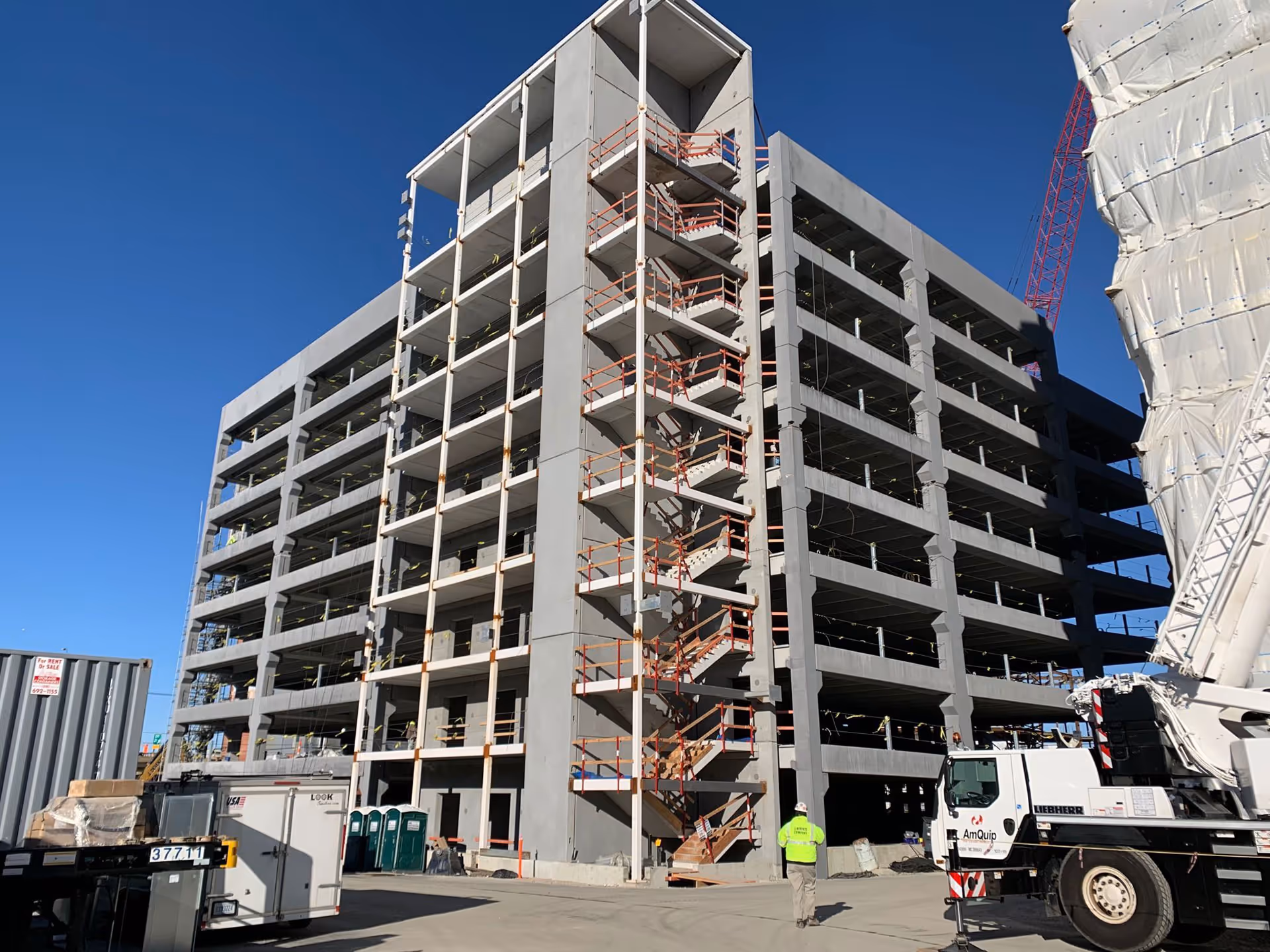 Brayman Precast building under construction
