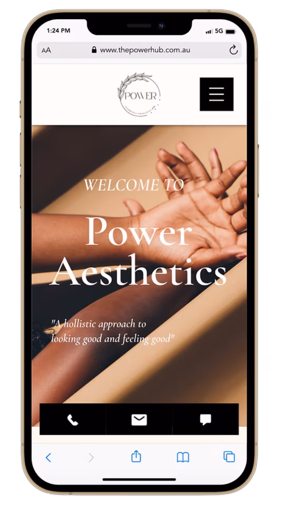 power aesthetics mobile