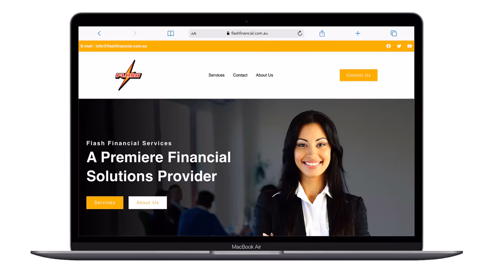 Flash Financial desktop