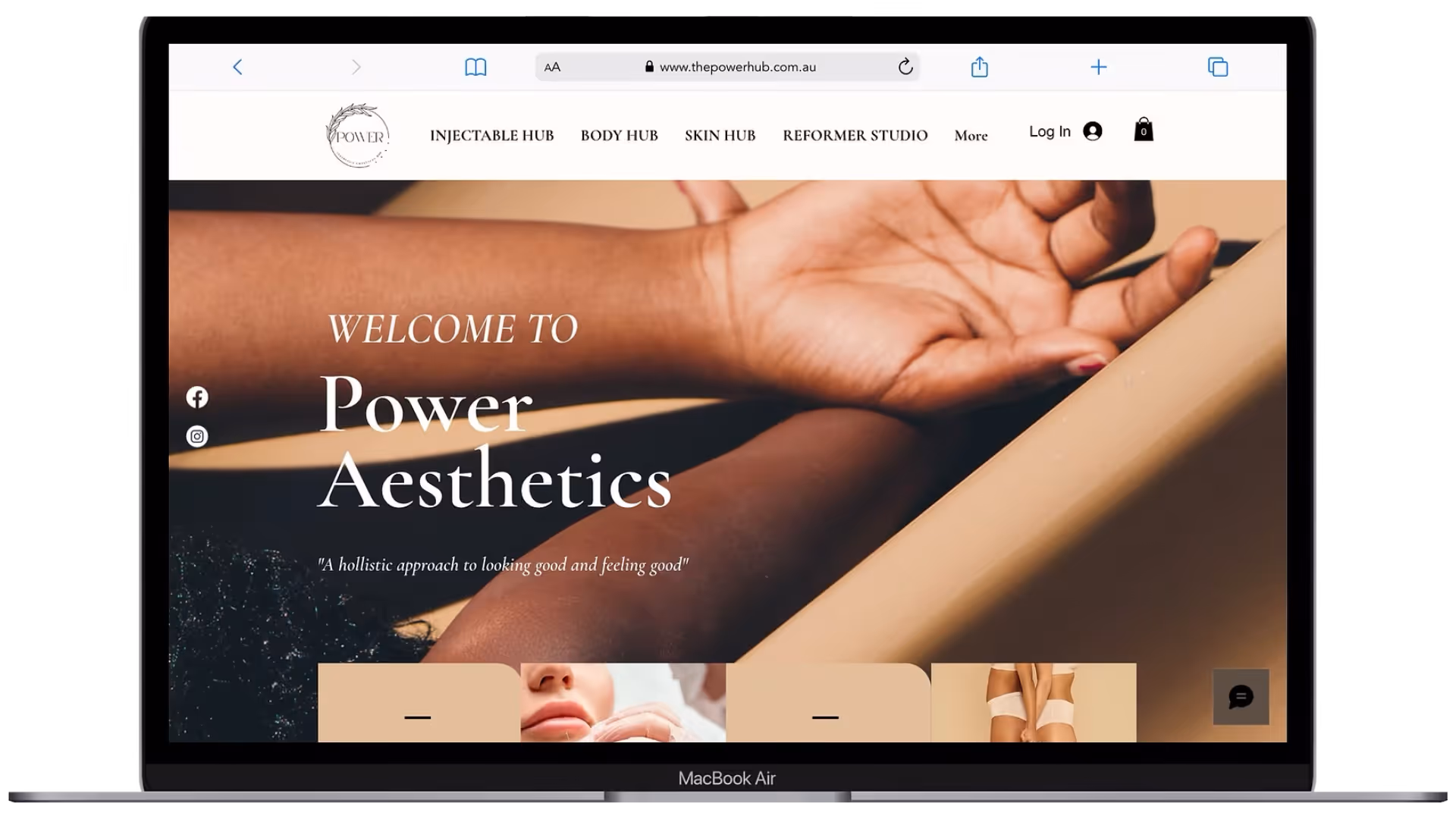 power aesthetics desktop