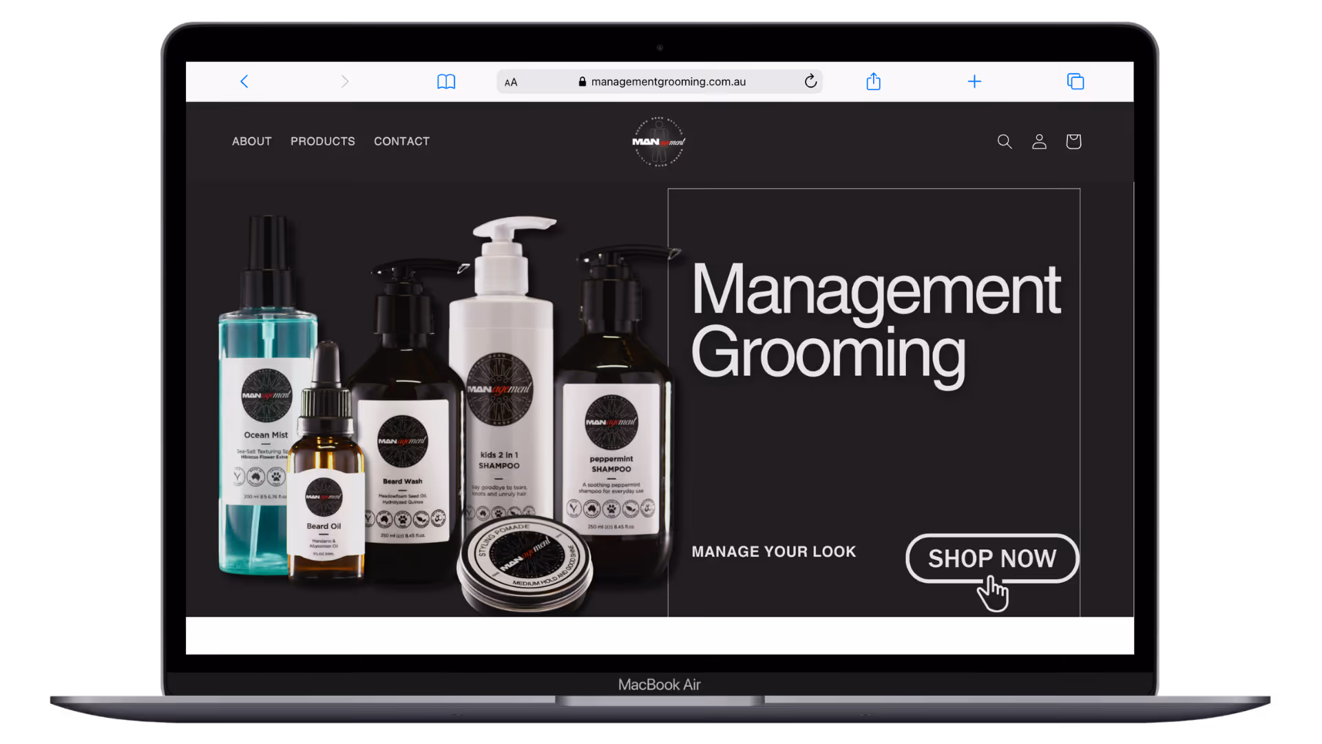 management grooming desktop