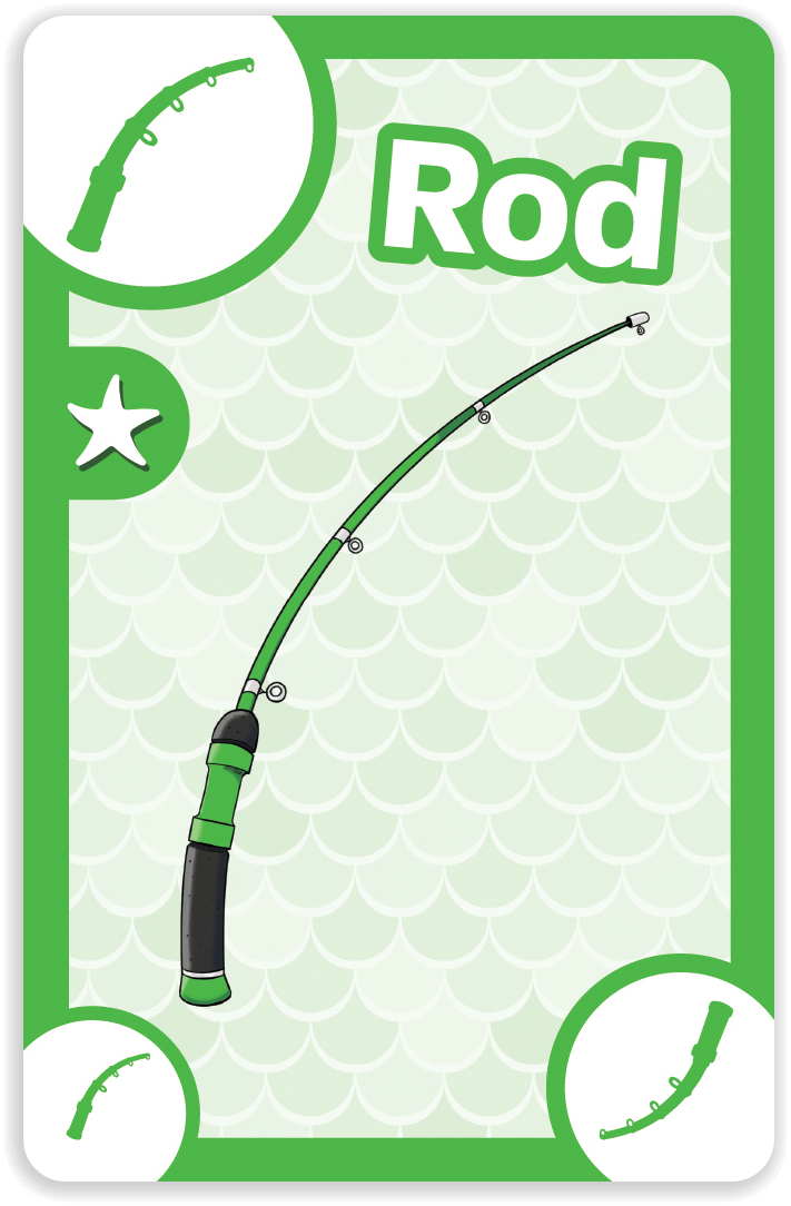 Tackle Card: Green Rod