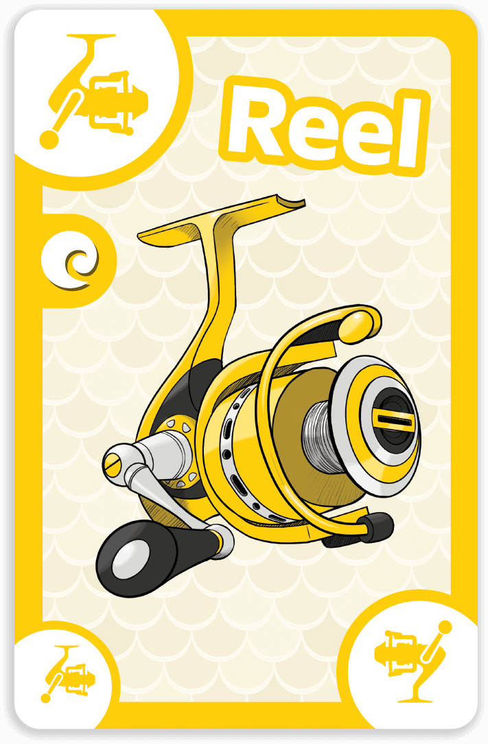 Tackle Card: Yellow Reel